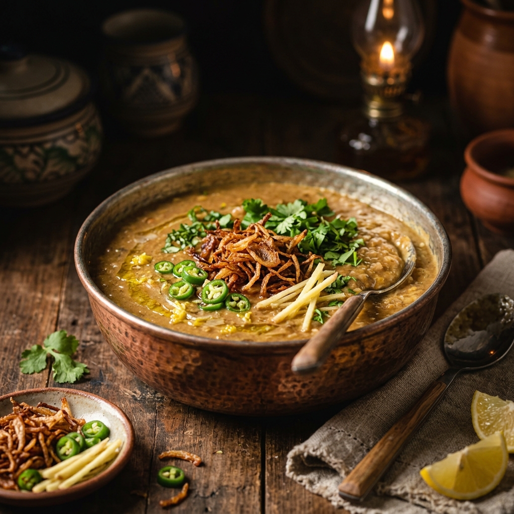 Traditional Pakistani Haleem